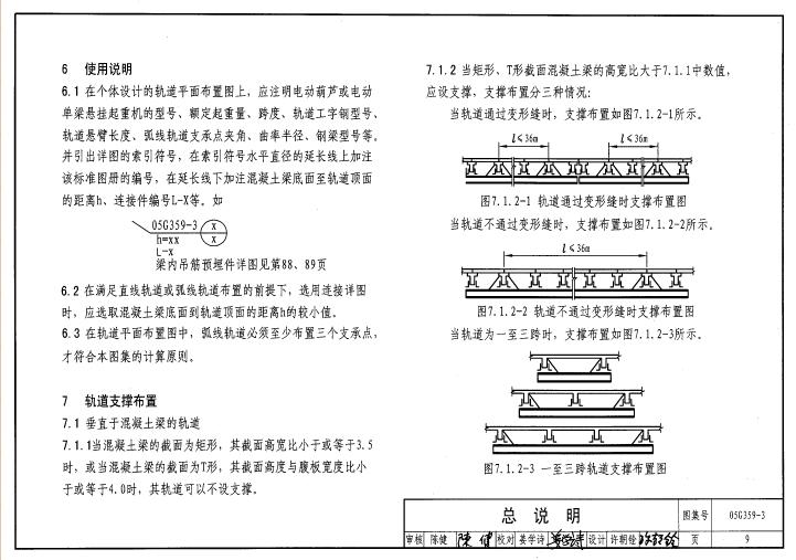 05g359 3图集免费下载-05G359-3悬挂运输设备轨道高清电子版图集pdf下载