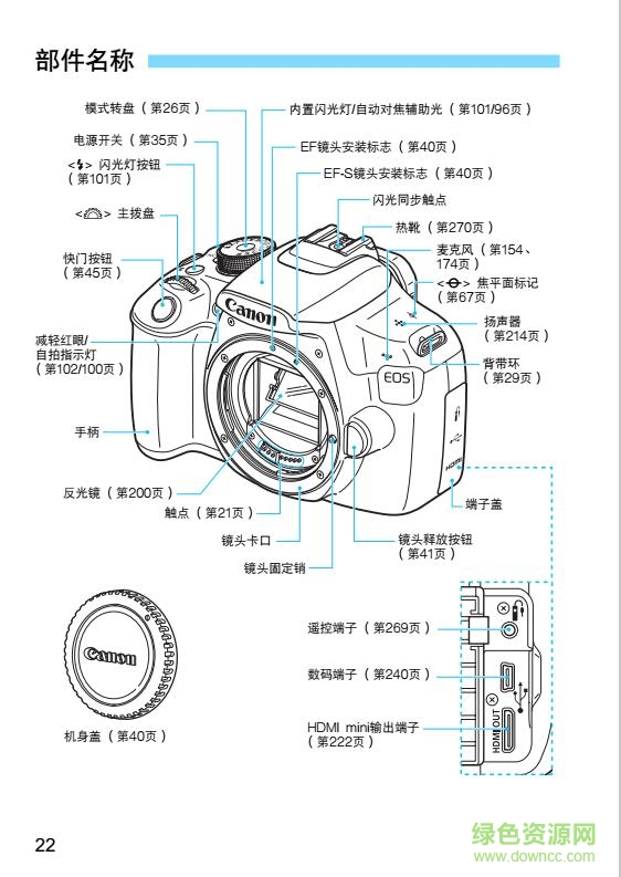 佳能1200d说明书