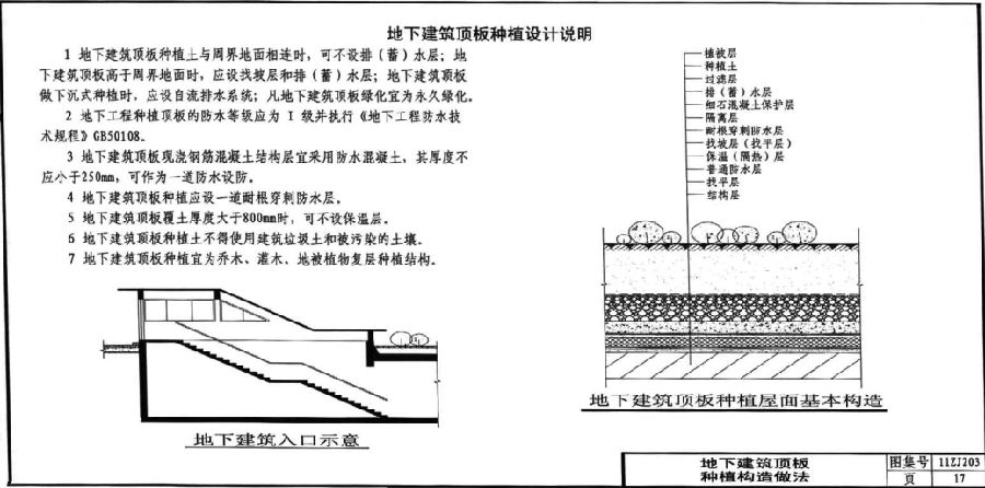 11zj203图集免费下载-11zj203种植屋面图集下载pdf高清电子版